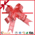 Butterfly Printed Ribbon Pull Bow for Christmas